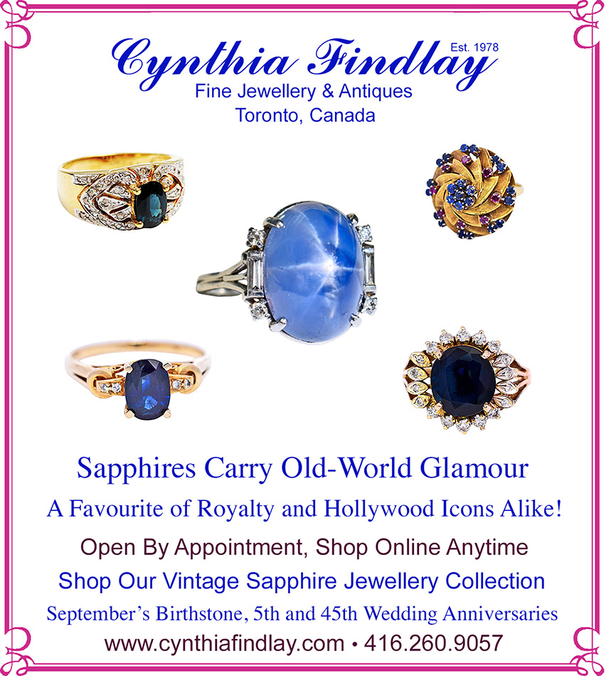 Sapphires Carry Old-World Glamour, A favourite of Royalty and Hollywood Icons Alike!